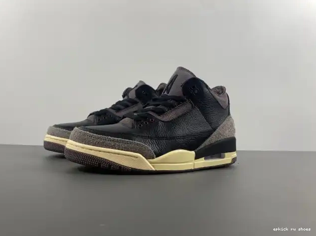 FZ4811-001 Air A Jordan x Maniere 3 Ma Black 0514